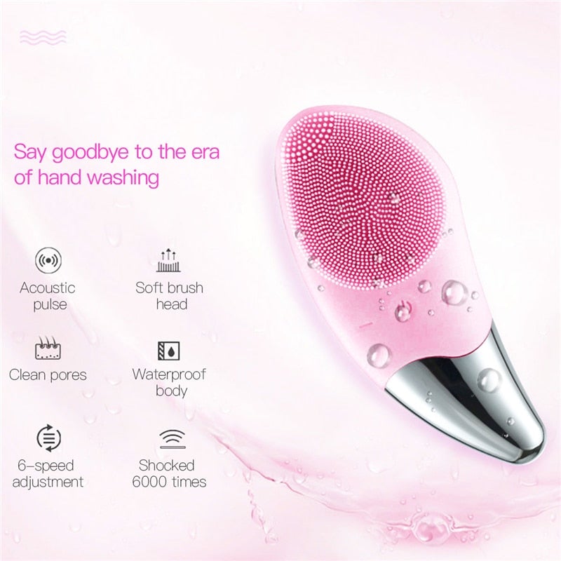 Electric Face Cleansing Brush