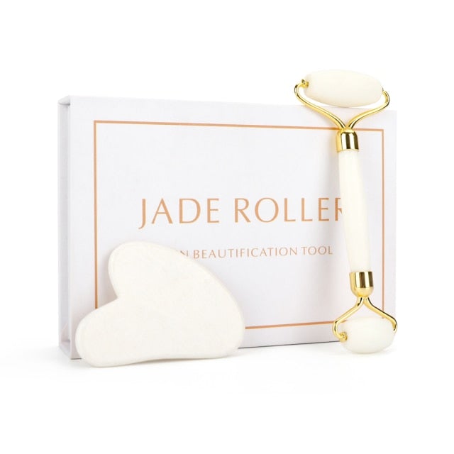 Natural Rose Quartz Jade Roller