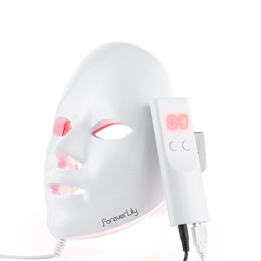 LED Facial Mask Light Therapy Device