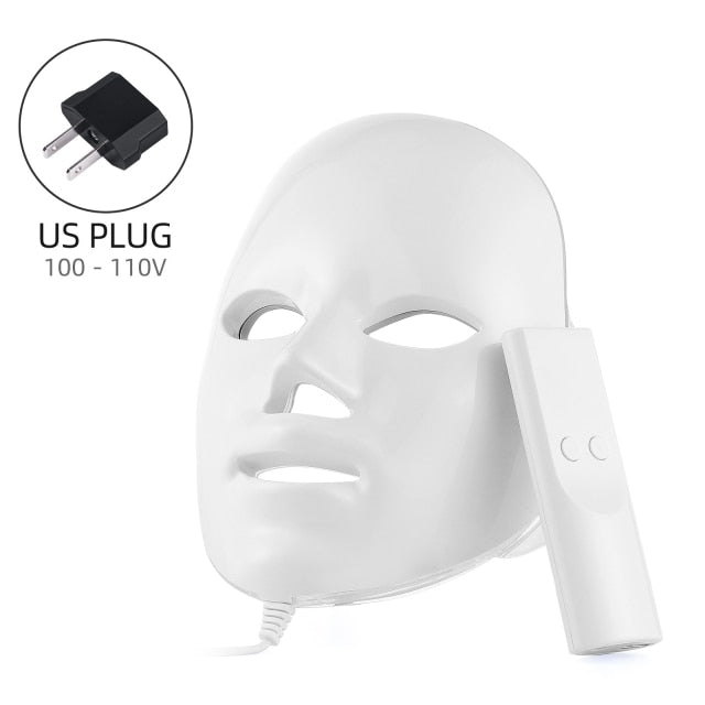 LED Facial Mask Light Therapy Device